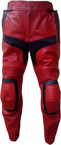 Classyak Men's Fashion DP Real Leather Motorbike Pant Classyak Men's Fashion DP Real Leather Motorbike Pant