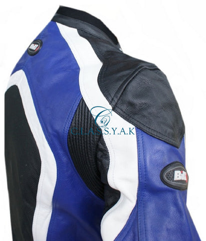 Classyak Men's Motorcycle Leather Jacket Classyak Men's Motorcycle Leather Jacket