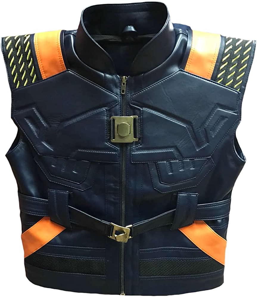 Classyak Men's Fashion Leather Vest