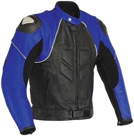 Classyak Men's Genuine Leather Motorbike Jacket Classyak Men's Genuine Leather Motorbike Jacket