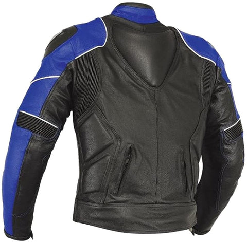 Classyak Men's Genuine Leather Motorbike Jacket Classyak Men's Genuine Leather Motorbike Jacket