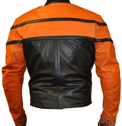 Classyak Motorbike Real Leather Jacket with Padded Protection Classyak Motorbike Real Leather Jacket with Padded Protection