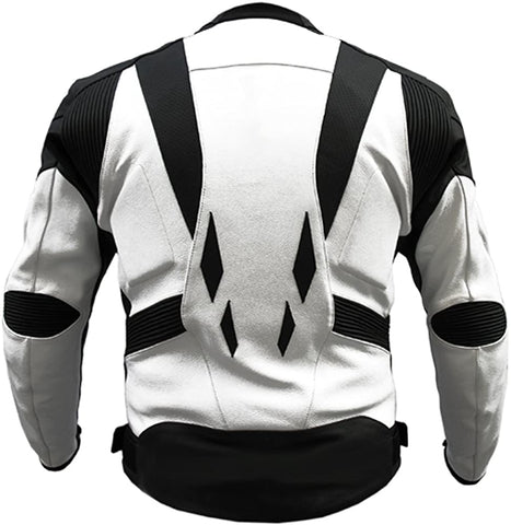 Classyak Men's Real Leather Motorbike Jacket Classyak Men's Real Leather Motorbike Jacket