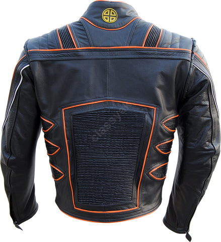 Classyak Real Leather Motorcycle Jacket Classyak Real Leather Motorcycle Jacket