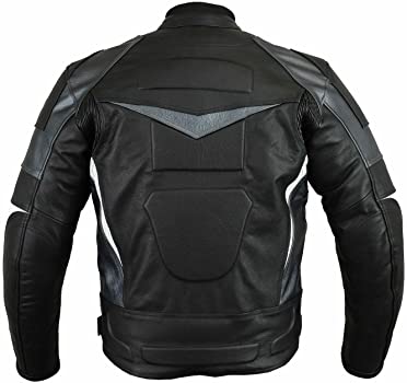 Classyak Men's Real Leather Motorbike Jacket Classyak Men's Real Leather Motorbike Jacket