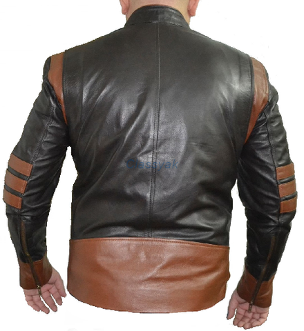 Classyak Men's Fashion Leather Jacket