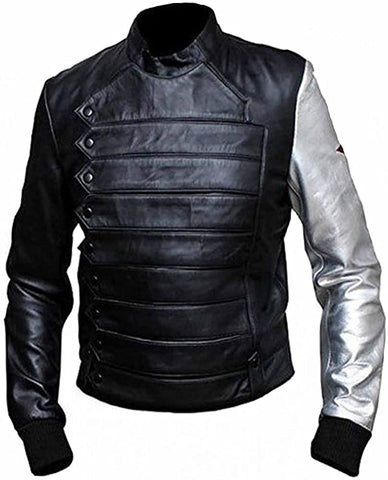 Classyak  Winter Leather Jacket Soldier Jacket