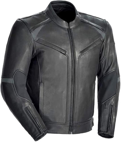 Classyak Men's Real Leather Motorcycle Jacket Classyak Men's Real Leather Motorcycle Jacket
