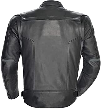 Classyak Men's Real Leather Motorcycle Jacket Classyak Men's Real Leather Motorcycle Jacket