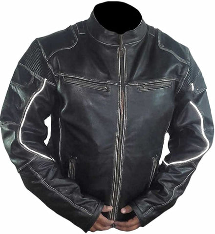 Classyak Men's Fashion Biker Jacket Classyak Men's Fashion Biker Jacket