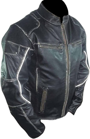 Classyak Men's Fashion Biker Jacket Classyak Men's Fashion Biker Jacket