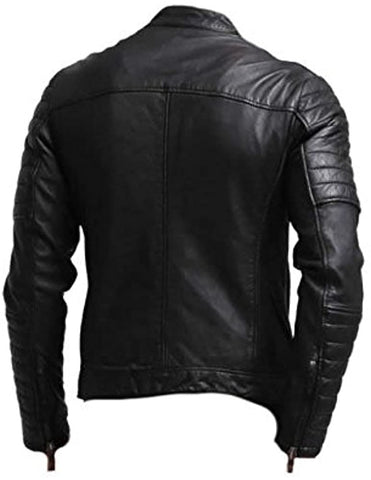 Classyak Men's Fashion Stylish Real Leather Biker Jacket Classyak Men's Fashion Stylish Real Leather Biker Jacket