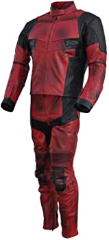 Classyak Men's  Real Leather Motorbike Jacket & Pant