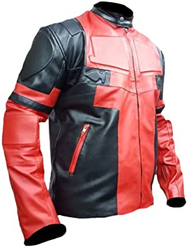 Classyak Men's Real Leather Motorcycle Jacket