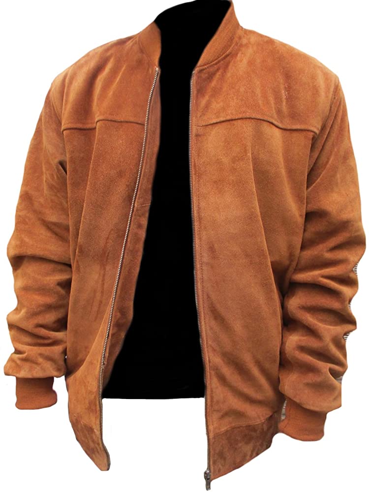 Fashion slim fit Suede Leather Bomber Jacket || Classayak Store