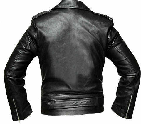 Classyak Terminator Real Leather Motorbike Jacket, Top Quality Sheep Black, Xs-5xl Classyak Terminator Real Leather Motorbike Jacket, Top Quality Sheep Black, Xs-5xl