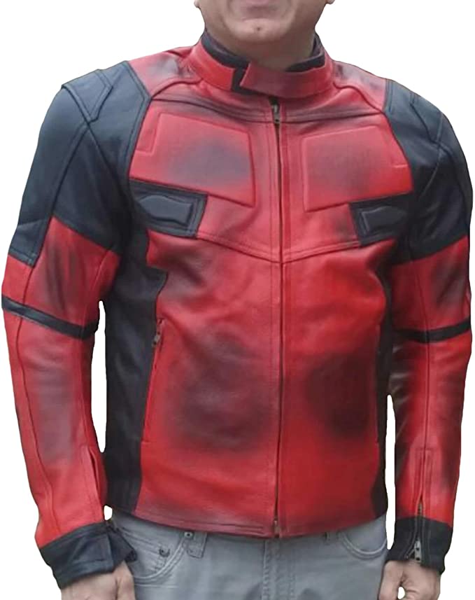 Classyak Men's Motorcycle DP Real Leather Jacket