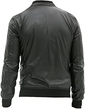 Classyak Men's Fashion Slimfit Bomber Real Leather Jacket