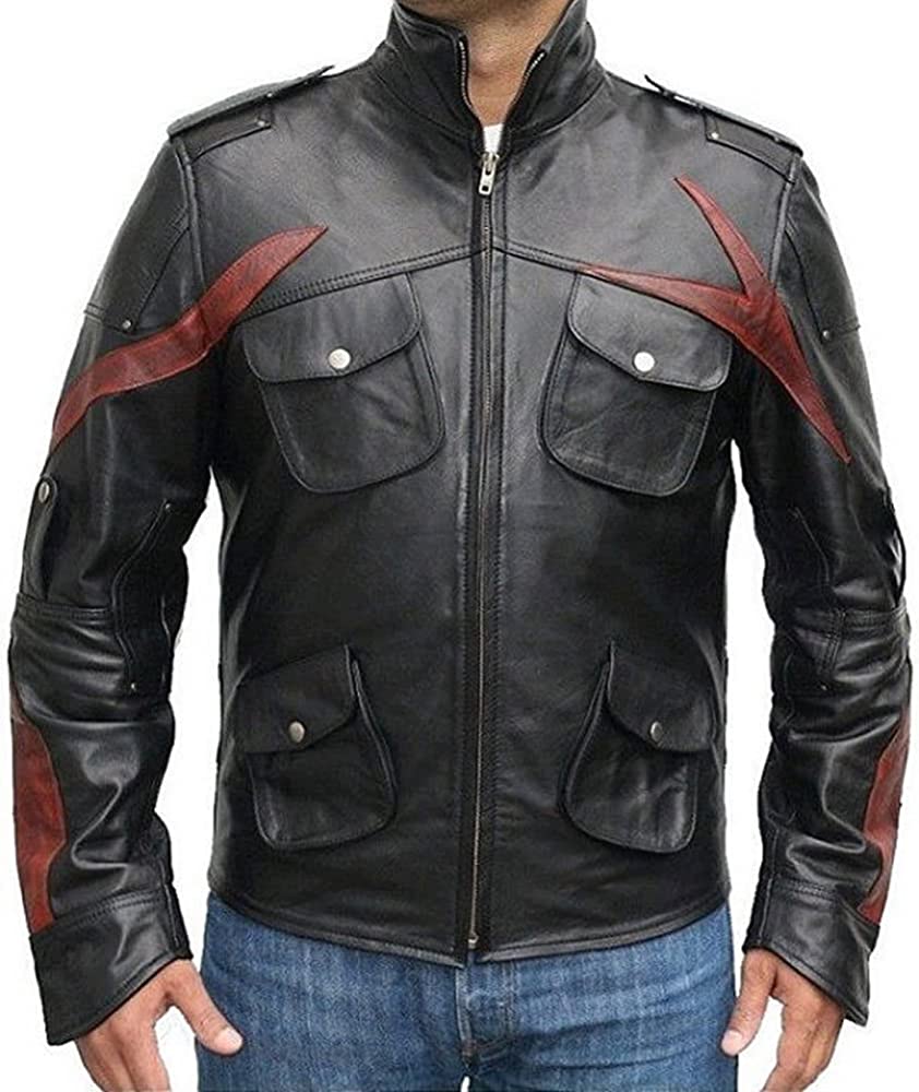 Classyak Men Alex Mercer Genuine Leather Jacket