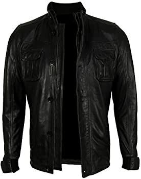 Classyak Men's Fashion Slimfit Real Leather Jacket