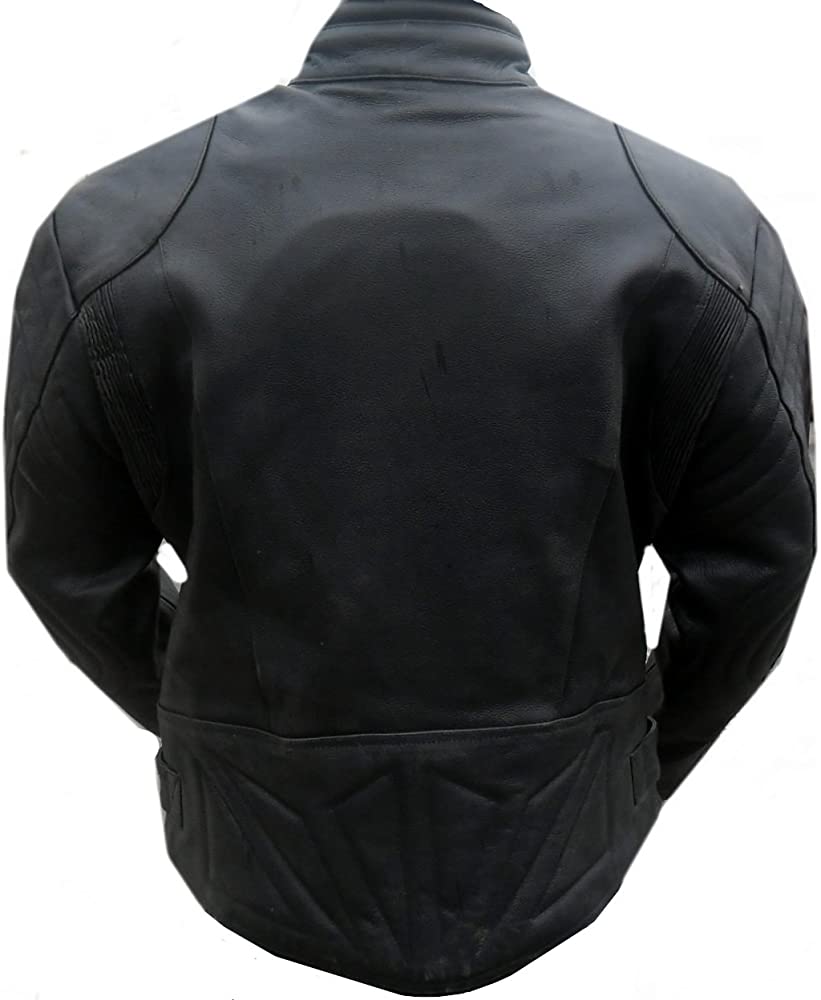 Classyak Rocky Real Leather Motorbike Jacket, Cowhide