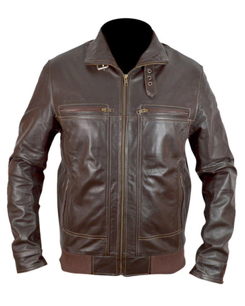 Classyak Men's Fashion Leather Jacket High Quality