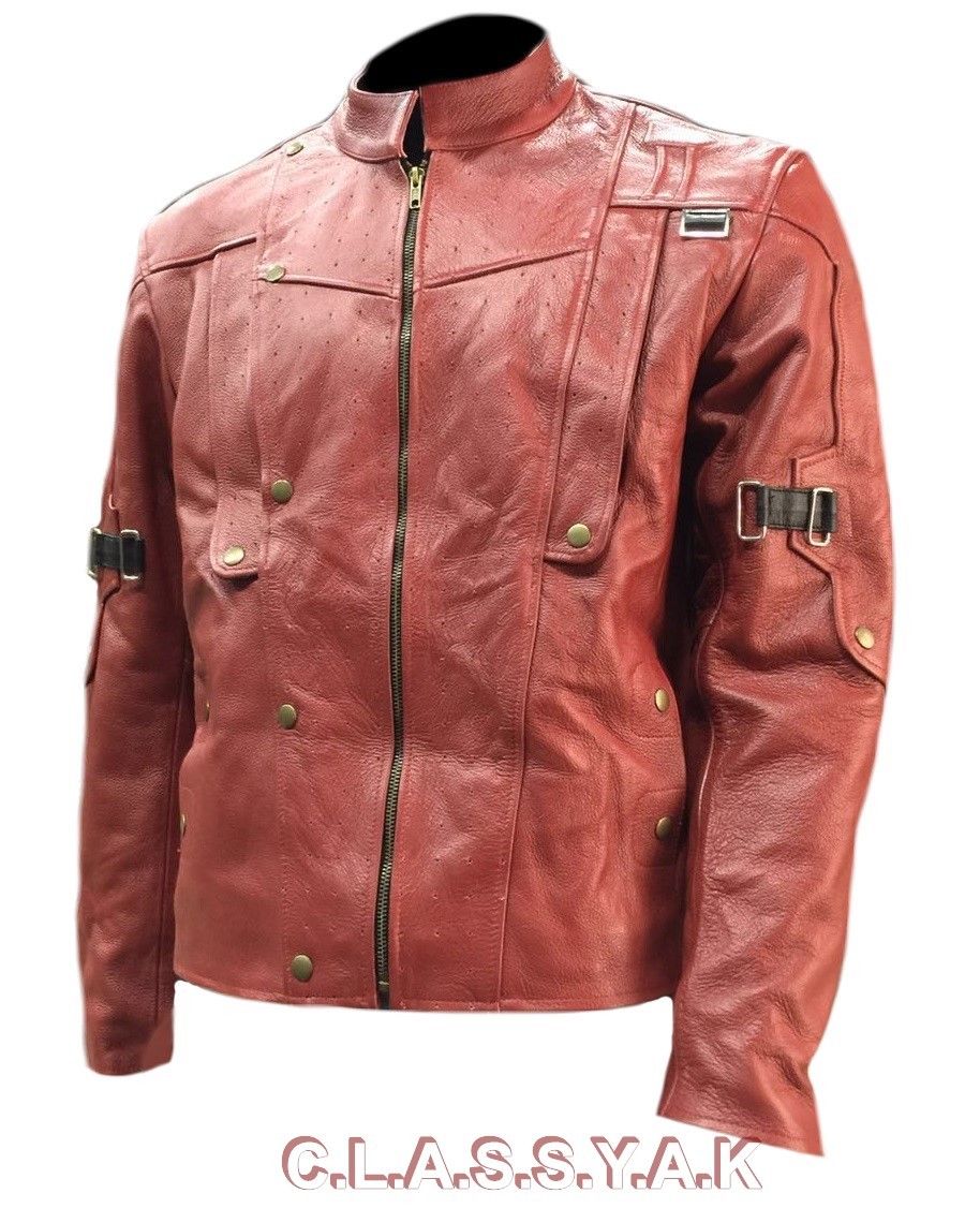 Classyak Men Motorcycle Leather Jacket
