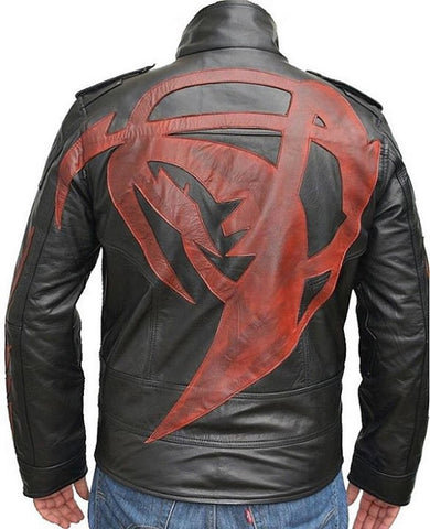 Classyak Men Fashion Alex Mercer Genuine Leather Jacket - Dragon Blood
