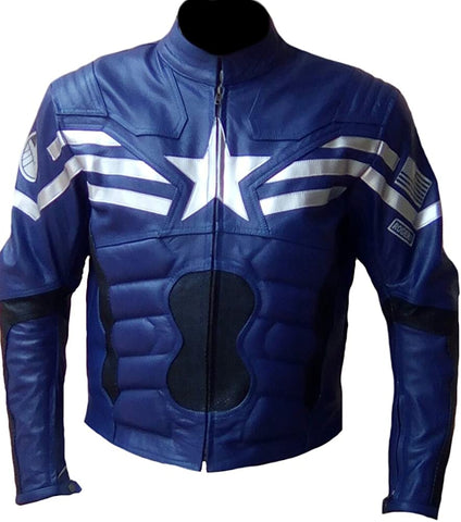 Classyak Men's Motorbike Genuine Leather Fashion Jacket
