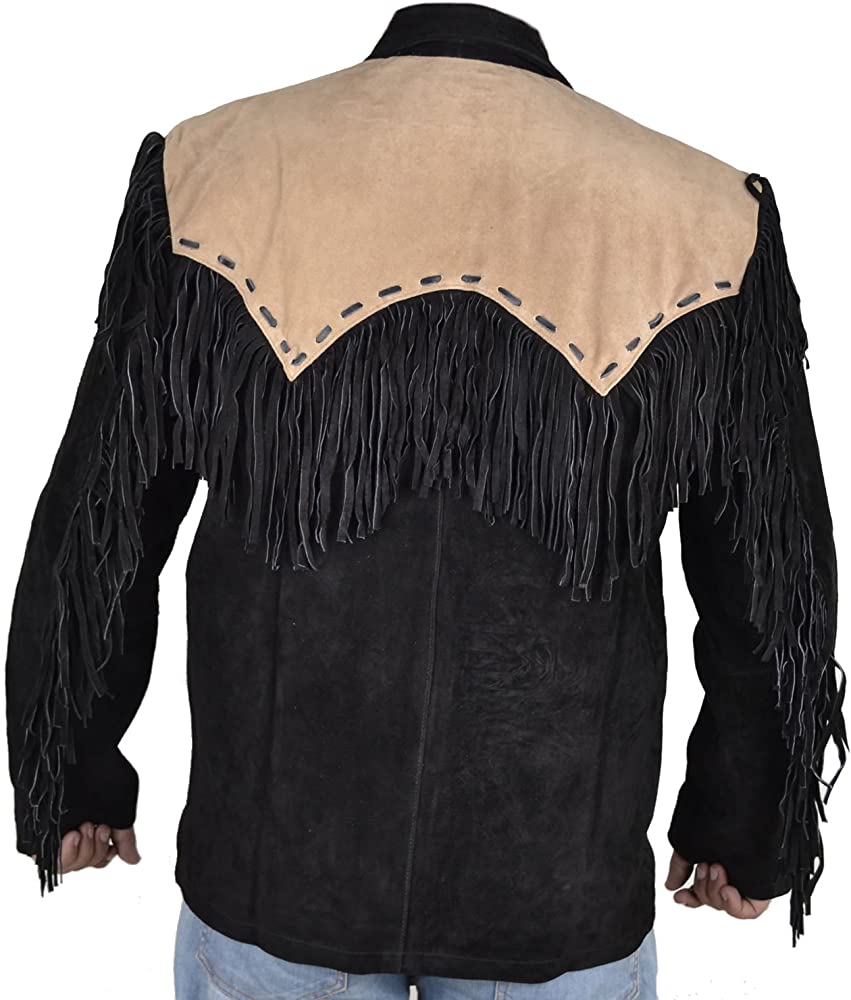 Classyak Cowboy Leather Jacket Western Coat
