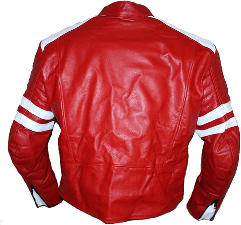 Classyak Fashion Men Real Leather Motorbike Jacket