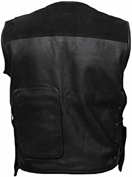 Classyak Men's Fashion Real Leather Vest