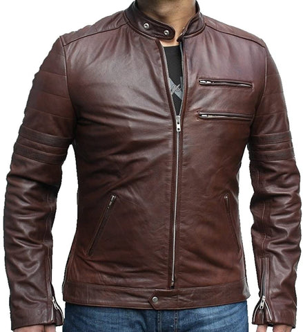 Classyak Fashion Genuine Leather Jacket