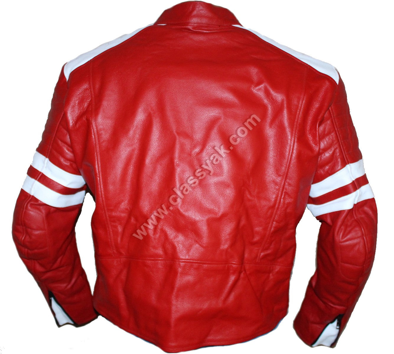 Classyak Men Real Leather Motorcycle jacket