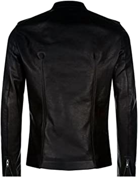 Classyak Men's Fashion Biker Real Leather Jacket