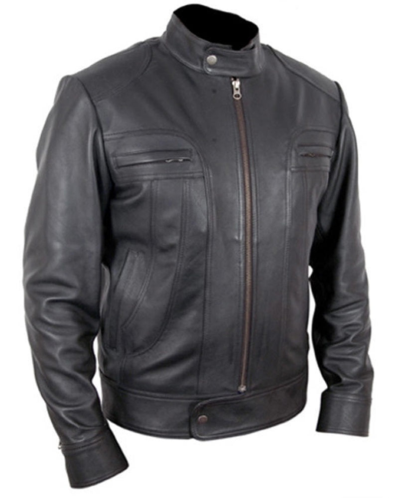 Classyak Men's Real Leather Jacket High Quality
