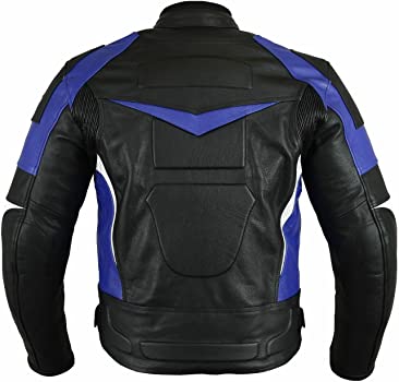 Classyak Men's Motorcycle Real Leather Jacket