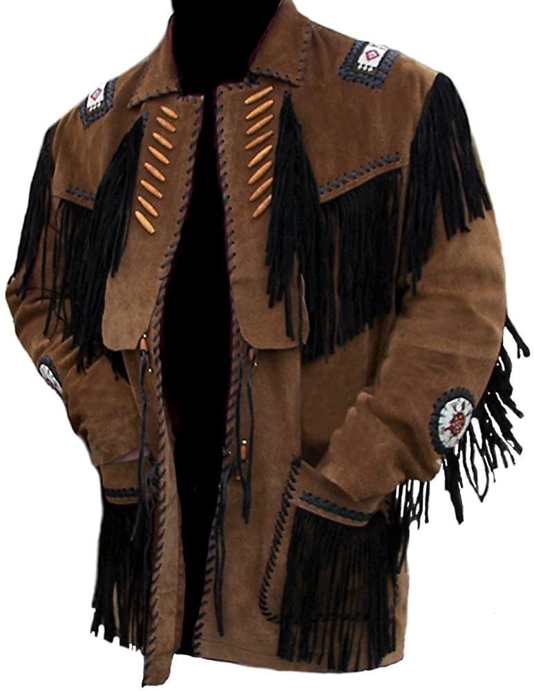 Classyak Cowboy Western Leather Coat