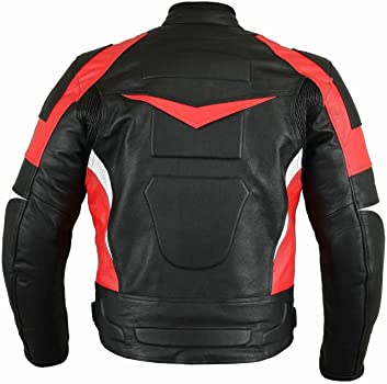 Classyak Men's Motorbike Real Leather Jacket