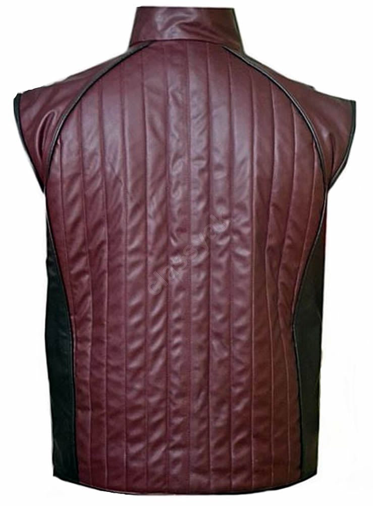 Classyak John Crichton Farscape Faux Leather Vest, Xs-5xl