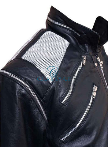 Classyak MJ Beatit Faux Leather Jacket Black, High Quality, XS-5XL