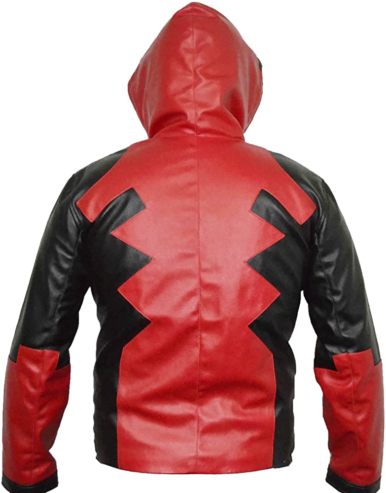 Classyak Faux Leather Jacket w Hoodie Ver 2