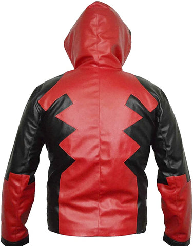 Classyak Corps Marvel Game Real Leather Jacket w Hoodie Ver2