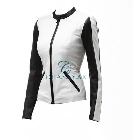 Women Fashion Genuine Leather Jacket Special - Sheep Nappa