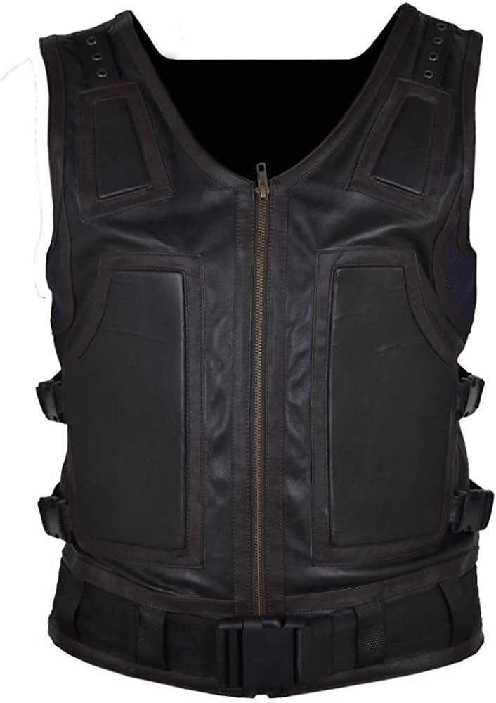 Classyak Men's Fashion Real Leather Vest