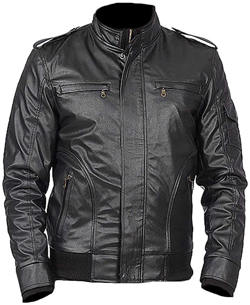 Classyak Men's Slimfit Fashion Real Leather