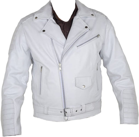Classyak Fashion Style Real Leather Moto Jacket