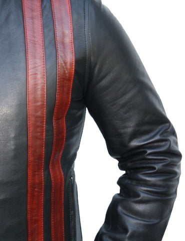 Classyak Men's Black Heaven Leather Jacket