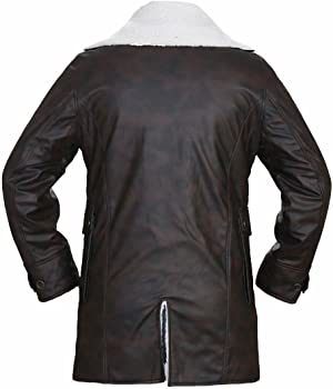 Classyak Men's Fashion Distressed Bane Coat