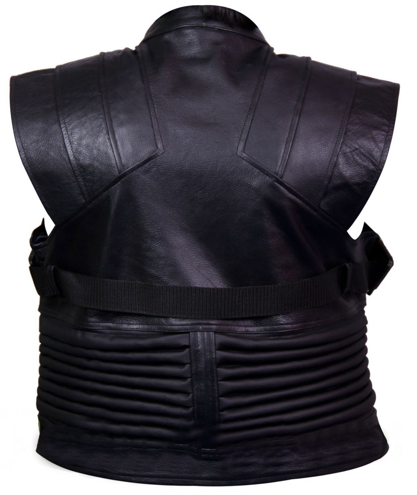 Classyak Hawkeye Avenger Faux Leather Vest, XS-5XL